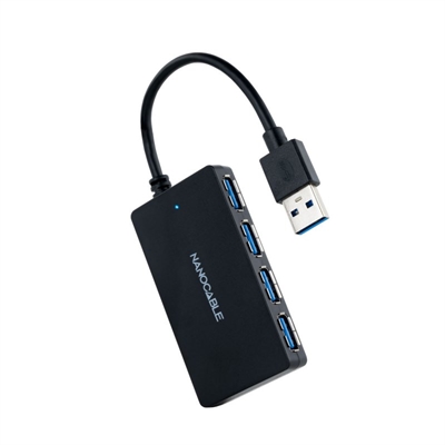 Nanocable Hub USB 3 0 con 4 Puertos de USB 3 0